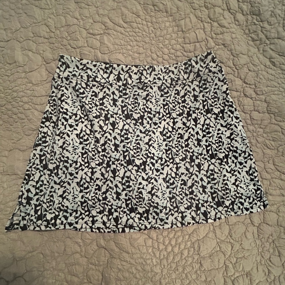 Tranquility by Colorado Clothing Black and White Mini Skirt